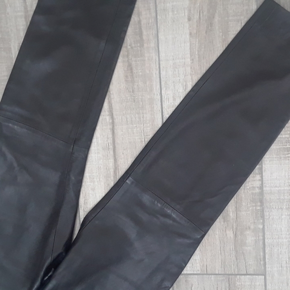 Leather Pants..IRIS SINGER..SIZE 8 - Picture 3 of 8